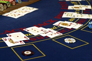 blackjack table - learn blackjack